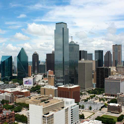 Downtown Dallas. Photo Credit: RK on Unsplash [https://unsplash.com/photos/city-buildings-under-blue-sky-during-daytime-h1n7o0yb0sE]