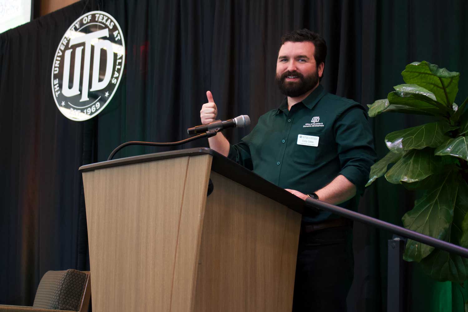 Cody Gibbs, manager for Economic Development Initiatives and Economic Development Analyst, describes the resources that UT Dallas can provide to governments, businesses and other organizations in North Texas that are looking to develop their economies.