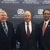From left: Dr. Richard C. Benson, president for The University of Texas at Dallas; Mr. Ross Perot Jr., chairman of The Perot Companies and Hillwood; Dr. Calvin D. Jamison, vice president for Facilities & Economic Development.